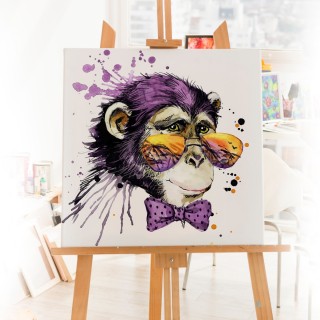Kanvas Tablo Maymun