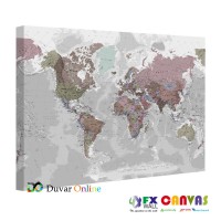 Dünya Haritası Tablo
