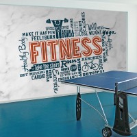 Fitness Duvar Posteri