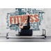 Fitness Duvar Posteri