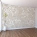 Minimalist Bej Çiçekler Duvar Kağıdı