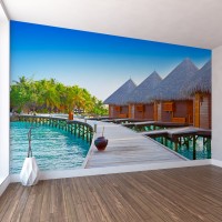 FX Maldivler 3D Duvar Posteri