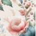 Vintage Çiçek Desenli Klasik Duvar Kağıdı