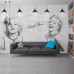 Marilyn Monroe Tasarım Duvar Posteri graffiti 2