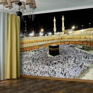 Mescid-i Haram 3D Duvar Posteri