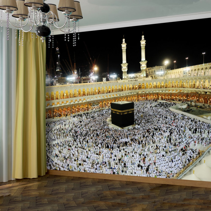 Mescid-i Haram 3D Duvar Posteri