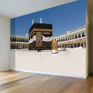 İnsansız Kabe 3D Duvar Posteri