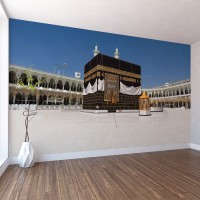 İnsansız Kabe 3D Duvar Posteri