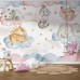 Rüya Gibi Zaman: Hayvan Figürlü Çocuk Odası Duvar Kağıdı