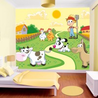 Çocuk Odası Çiftlik Duvar Posteri