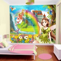 Prensesler Çocuk Odası Duvar Kağıdı 2