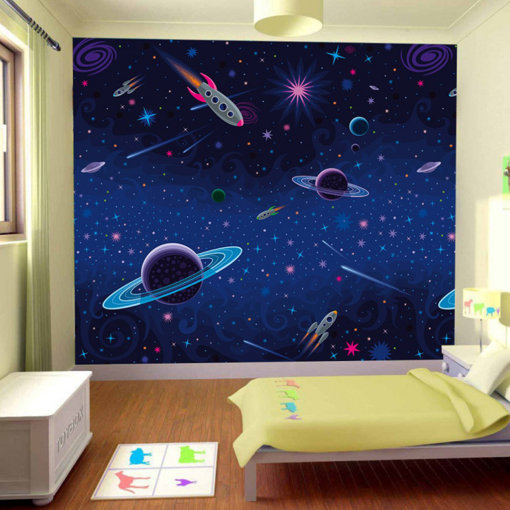 Çocuk Odası Gezegenler Duvar Posteri