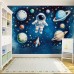 Uzay ve Astronot Çocuk Odası Duvar Kağıdı