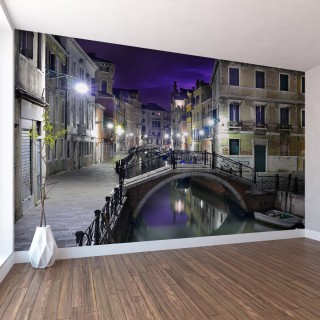 Venedik Kanal Köprüsü Duvar Kağıdı n242
