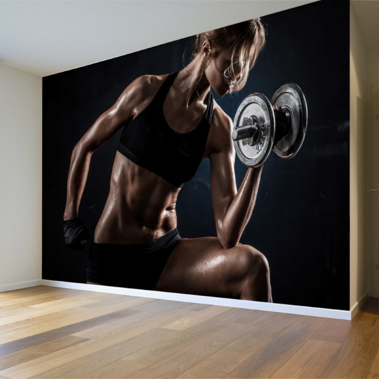 Fitness Duvar Posteri