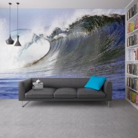 Okyanus Dalgaları Duvar Posteri