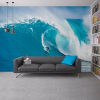 Sörf Manzaralı Duvar Posteri