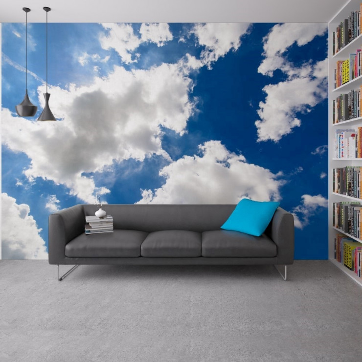 Bulutlar Duvar Posteri