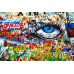 Mavi Göz Graffiti Duvar Posteri