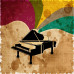 Piyano Duvar Posteri