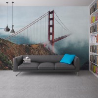 Golden Gate Köprüsü - Duvar Posteri