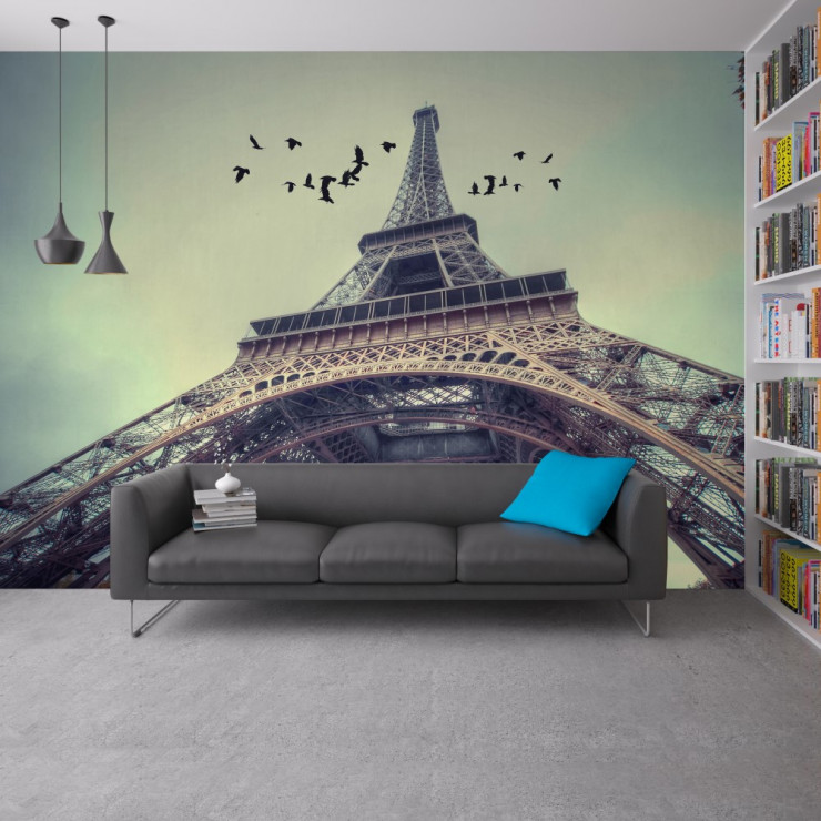 Paris Eyfel Kulesi Duvar Posteri