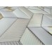 3D Geometrik Deri Duvar Kağıdı