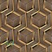 Geometrik 3D Ahşap Efektli Duvar Kagidi 