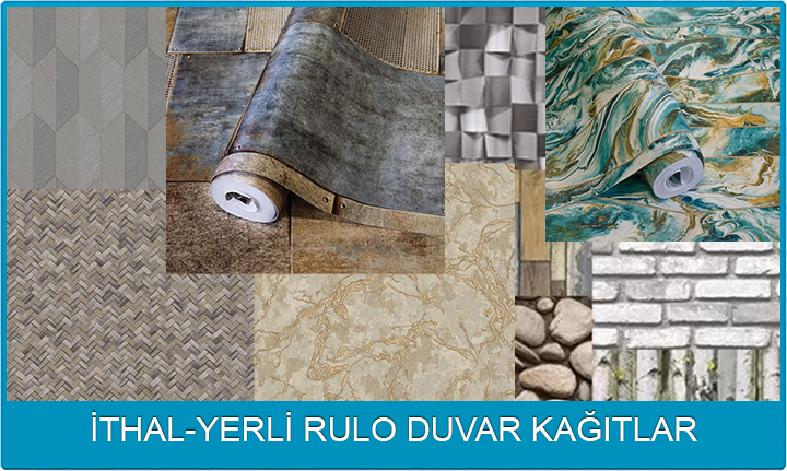 İthal-Yerli Duvar Kağıtları